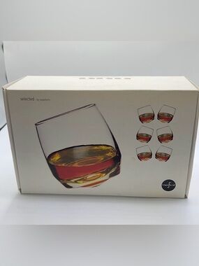 Sagaform Rocking Whiskey Glasses - Set of 6